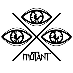 Roberts Surfboards Mutant Logo