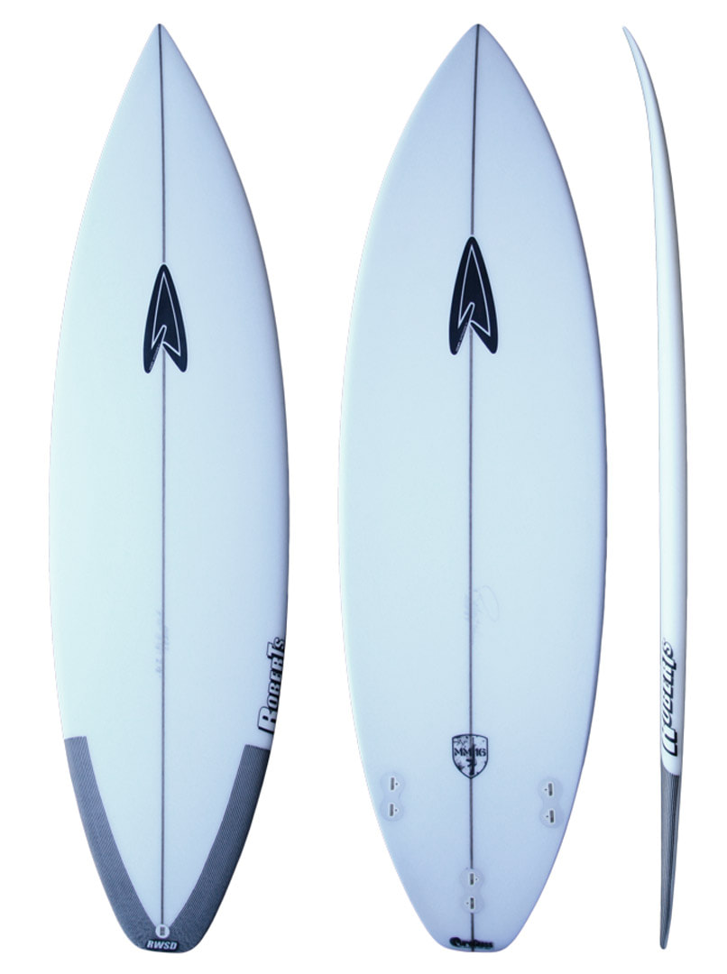 Roberts Surfboards White Diamond